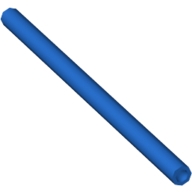 Lego trubička pr. 3mm, 7L (5.6cm), modrá (4508619)